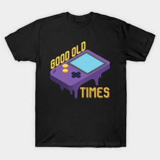 Gamer Retro Good old Times 90s Gaming Gift T-Shirt T-Shirt